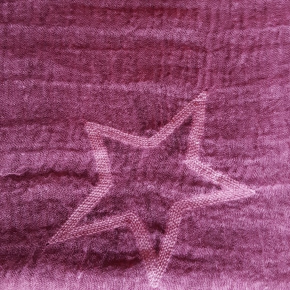 STEVE MADDEN STAR SCARF OVERSIZED WRAP SCARVE - Picture 4 of 4